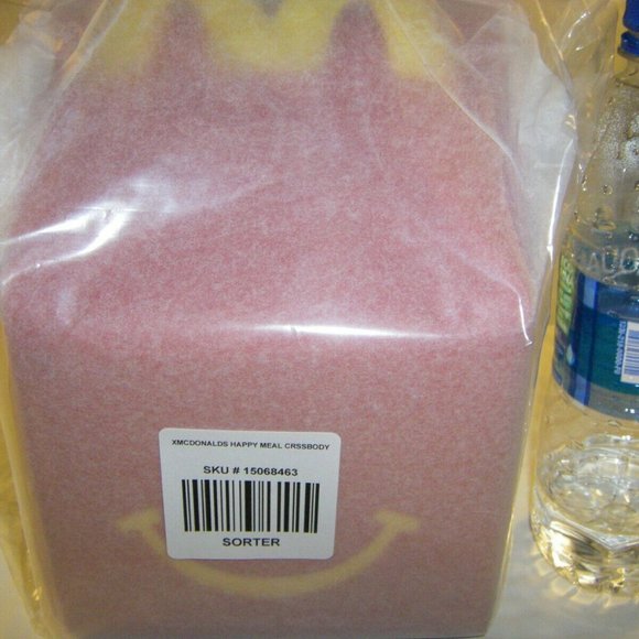 McDonald's Happy Meal Box Figural Crossbody Bag Red NEW SEALED - Picture 12 of 16